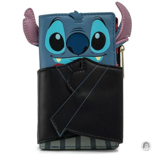 Loungefly Portefeuilles Portefeuille à rabat Vampire Stitch Noeud Papillon Cosplay Lilo et Stitch (Disney)