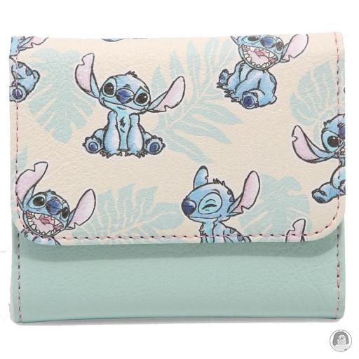 Loungefly Hot Topic Portefeuille Trois Volets Feuilles tropicales Lilo et Stitch (Disney)