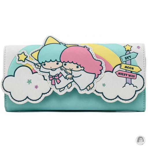 Loungefly Portefeuilles Portefeuille Trois Volets Little Twin Stars Rainbow Cloud Sanrio