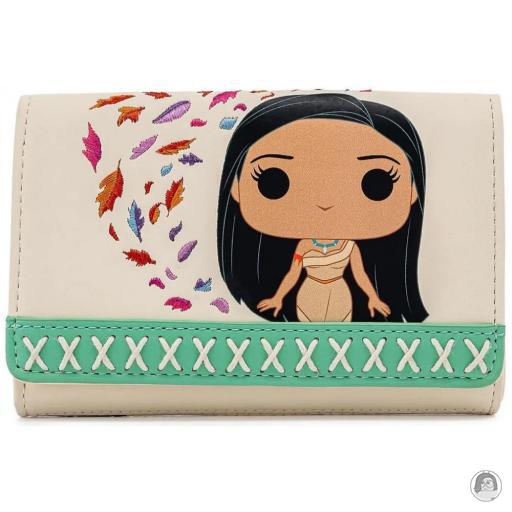 Loungefly Pocahontas (Disney) Portefeuille Trois Volets Meeko et Flit Earth Day Pocahontas (Disney)