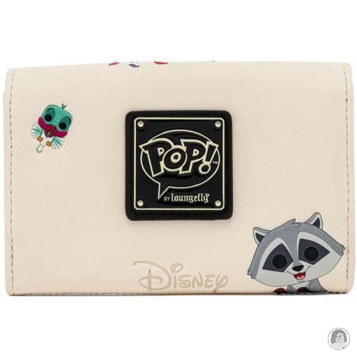 Loungefly Portefeuille Trois Volets Meeko et Flit Earth Day Pocahontas (Disney) (Pocahontas (Disney))