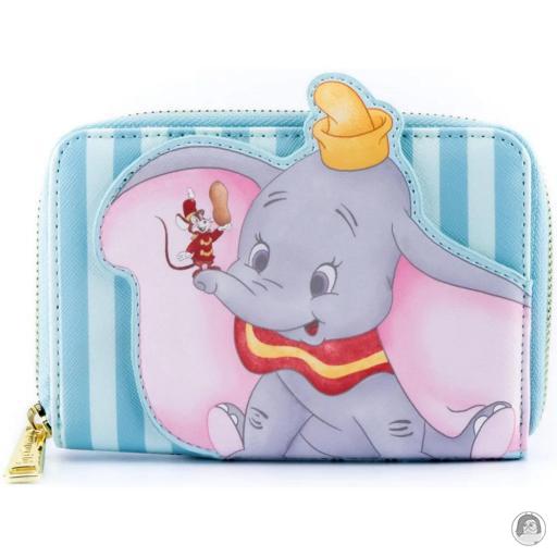 Loungefly Dumbo (Disney) Portefeuille zippé 80ème Anniversaire de Dumbo Train Dumbo (Disney)