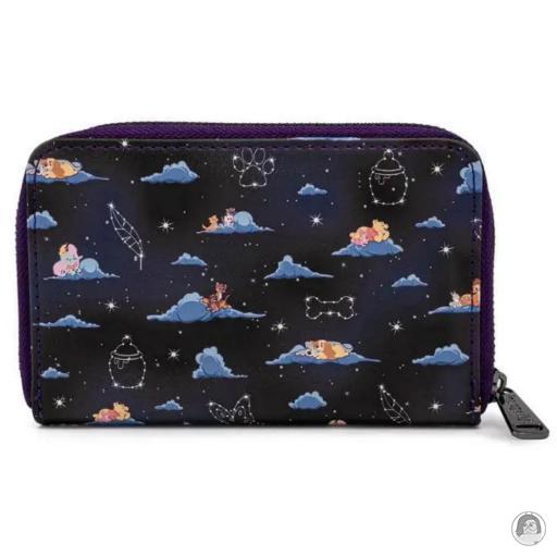 Loungefly Winnie l'Ourson (Disney) Portefeuille zippé Animaux dans les Nuages Winnie l'Ourson (Disney)