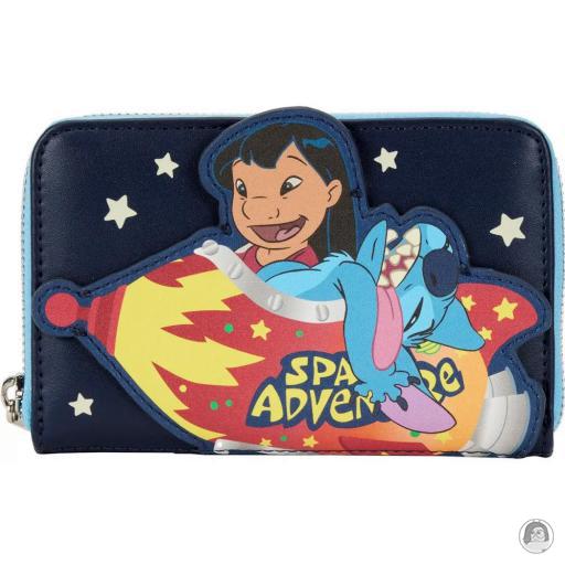 Loungefly Portefeuilles Portefeuille zippé Aventure Spatiale Lilo et Stitch (Disney)