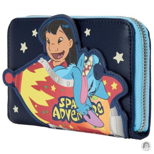 Loungefly Portefeuille zippé Aventure Spatiale Lilo et Stitch (Disney) (Lilo et Stitch (Disney))