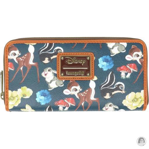 Loungefly Portefeuille zippé Bambi et ses Amis Bambi (Disney) (Bambi (Disney))