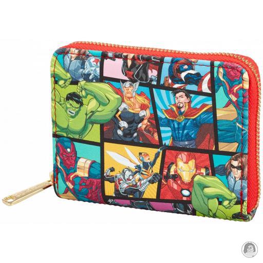 Loungefly Portefeuille zippé Bandes Dessinées Avengers (Marvel) (Avengers (Marvel))