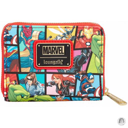 Loungefly Portefeuille zippé Bandes Dessinées Avengers (Marvel) (Avengers (Marvel))