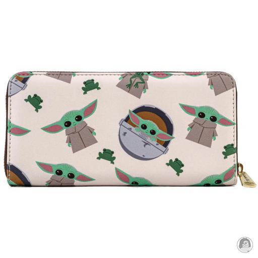 Loungefly Star Wars Portefeuille zippé Bébé Yoda Star Wars