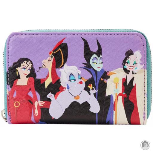 Loungefly Disney Villains (Disney) Portefeuille zippé Bloc de couleurs Disney Villains (Disney)