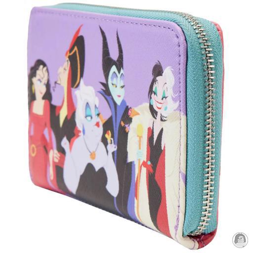 Loungefly Portefeuille zippé Bloc de couleurs Disney Villains (Disney) (Disney Villains (Disney))