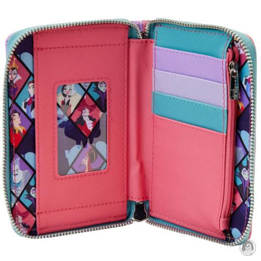 Loungefly Portefeuille zippé Bloc de couleurs Disney Villains (Disney) (Disney Villains (Disney))