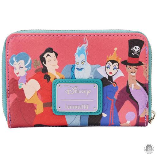 Loungefly Portefeuille zippé Bloc de couleurs Disney Villains (Disney) (Disney Villains (Disney))