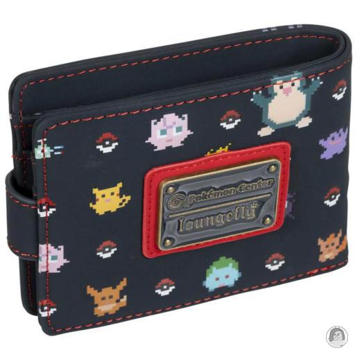 Loungefly Portefeuille zippé Block Art Pokémon Pokémon (Pokémon)