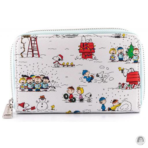 Loungefly Impression intégrale Portefeuille zippé Bonnes Vacances Impression Intégrale Snoopy