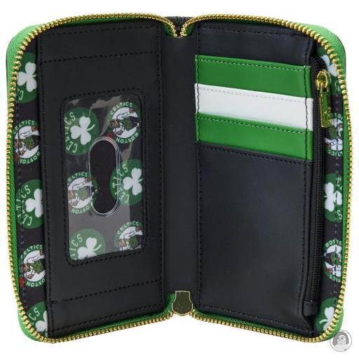 Loungefly Portefeuille zippé Boston Celtics Patch Icons NBA (National Basketball Association) (NBA (National Basketball Association))