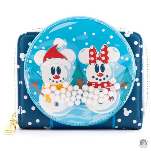 Loungefly Portefeuille zippé Boule à Neige Mickey et Minnie Mouse Mickey Mouse (Disney)