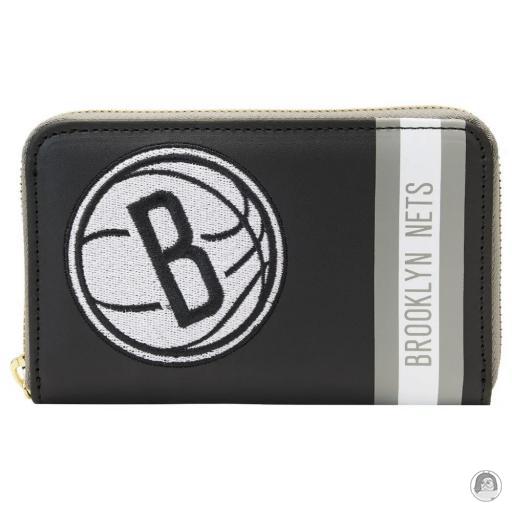 Loungefly Portefeuilles Portefeuille zippé Brooklyn Nets Patch Icons NBA (National Basketball Association)