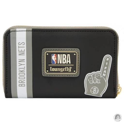 Loungefly Portefeuille zippé Brooklyn Nets Patch Icons NBA (National Basketball Association) (NBA (National Basketball Association))