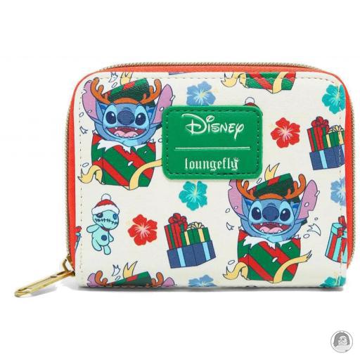 Loungefly Portefeuille zippé Cadeaux de Noël Lilo et Stitch (Disney) (Lilo et Stitch (Disney))