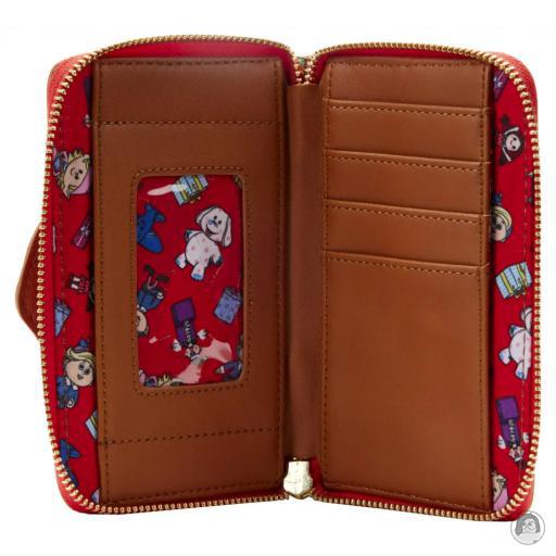 Loungefly Portefeuille zippé Câlin Père Noël Rudolphe le Renne au Nez Rouge (Rudolphe le Renne au Nez Rouge)