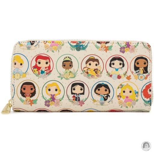 Loungefly Princesses Disney (Disney) Portefeuille zippé Cercles de Princesses Princesses Disney (Disney)