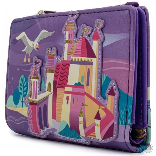 Loungefly Portefeuille zippé Château d'Ariel La Petite Sirène (Disney) (La Petite Sirène (Disney))