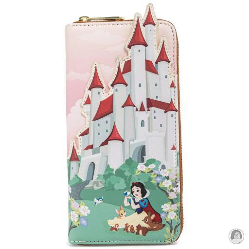 Loungefly Château Série Portefeuille zippé Château de Blanche-Neige Blanche-Neige et les Sept Nains (Disney)