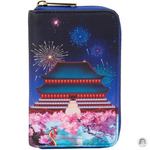 Loungefly Château Série Portefeuille zippé Château de Mulan Mulan (Disney)