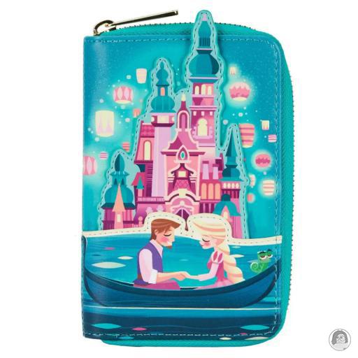 Loungefly Raiponce (Disney) Portefeuille zippé Château de Raiponce Glow Raiponce (Disney)