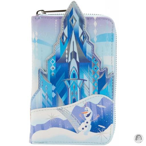 Loungefly Portefeuille zippé Château de la Reine des neiges La Reine des neiges (Disney) (La Reine des neiges (Disney))