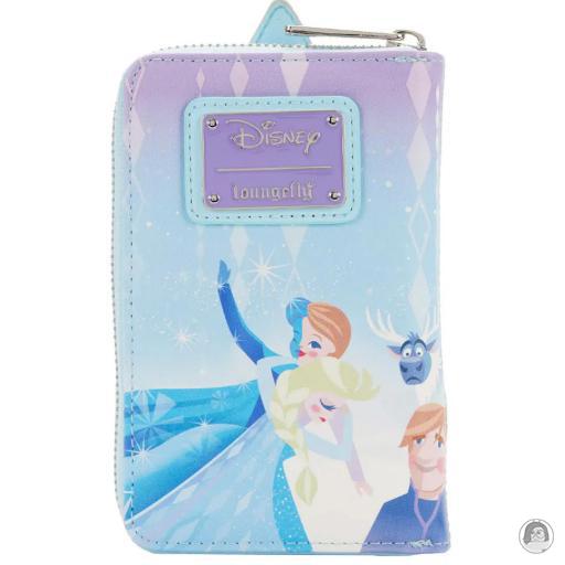 Loungefly Portefeuille zippé Château de la Reine des neiges La Reine des neiges (Disney) (La Reine des neiges (Disney))