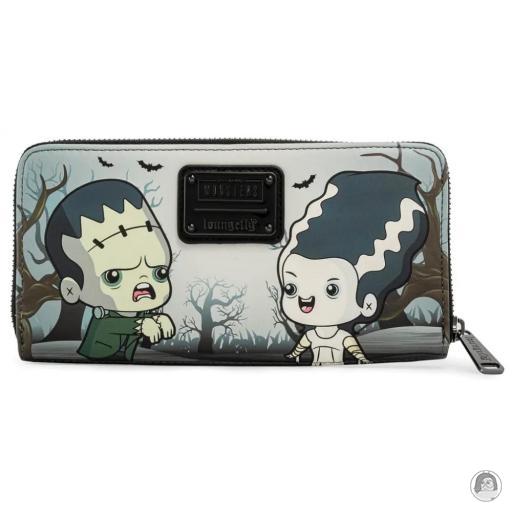 Loungefly Portefeuille zippé Chibi Line Universal Monsters (Universal Monsters)