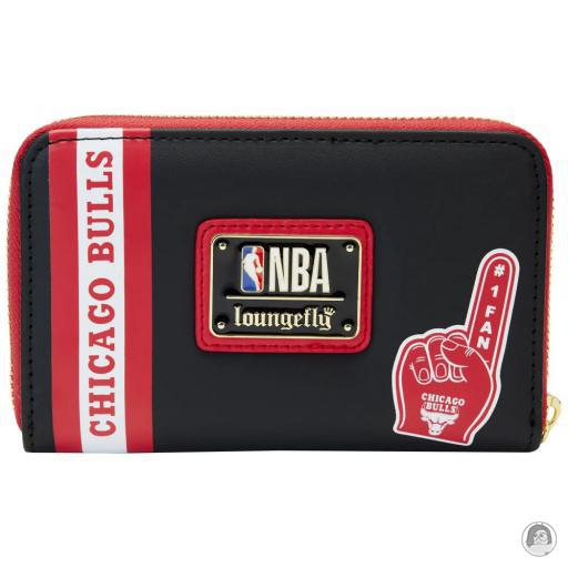 Loungefly Portefeuille zippé Chicago Bulls Patch Icons NBA (National Basketball Association) (NBA (National Basketball Association))