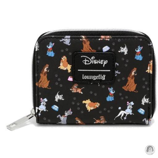 Loungefly Portefeuille zippé Chiens de Disney #1 Disney (Disney)