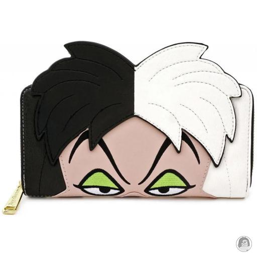 Loungefly Cosplay Portefeuille zippé Cruella d'Enfer Cosplay Les 101 Dalmatiens (Disney)