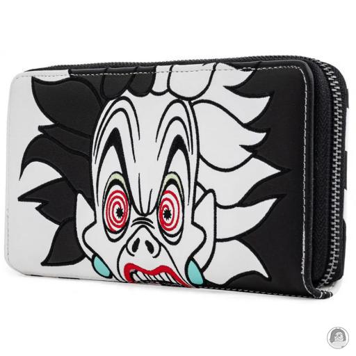 Loungefly Portefeuille zippé Cruella d'Enfer Spots Cosplay Les 101 Dalmatiens (Disney) (Les 101 Dalmatiens (Disney))