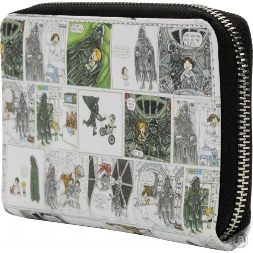 Loungefly Portefeuille zippé Dark Vador Bande Dessinée Star Wars (Star Wars)