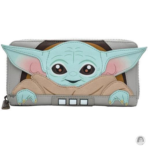 Loungefly Portefeuilles Portefeuille zippé L'Enfant Grogu dans le Berceau Star Wars