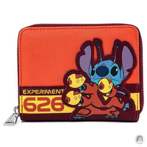 Loungefly Portefeuilles Portefeuille zippé Expérience 626 Lilo et Stitch (Disney)