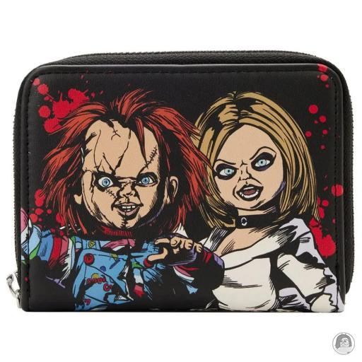 Loungefly Chucky Portefeuille zippé Fiancée de Chucky Chucky