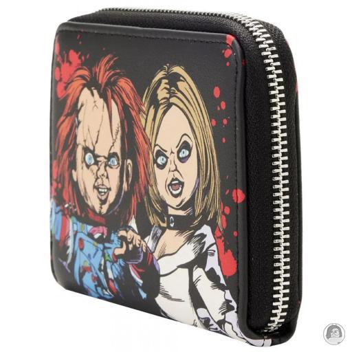 Loungefly Portefeuille zippé Fiancée de Chucky Chucky (Chucky)