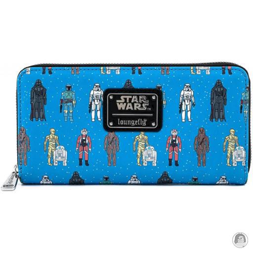 Loungefly Star Wars Portefeuille zippé Figurines Star Wars