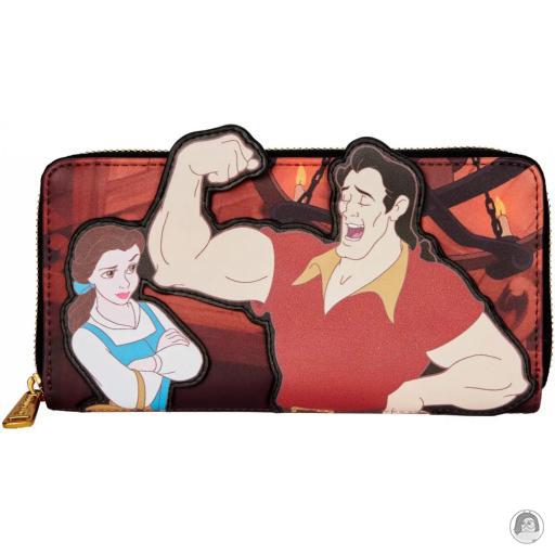 Loungefly Portefeuille zippé Gaston Villains Scène La Belle et la Bête (Disney)