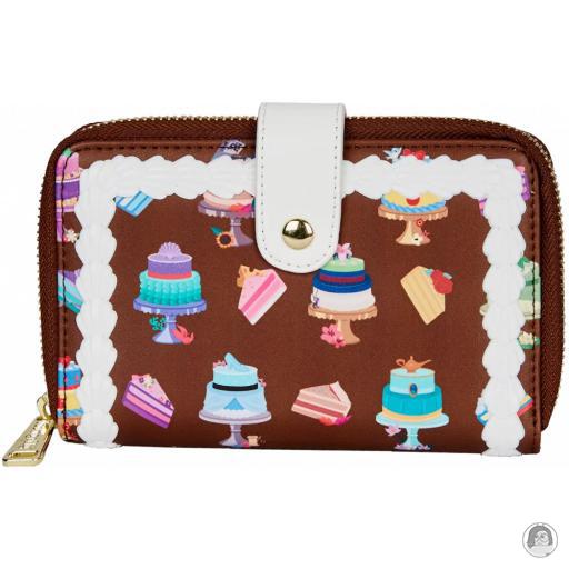 Loungefly Princesses Disney (Disney) Portefeuille zippé Gâteaux Princesse Disney Princesses Disney (Disney)