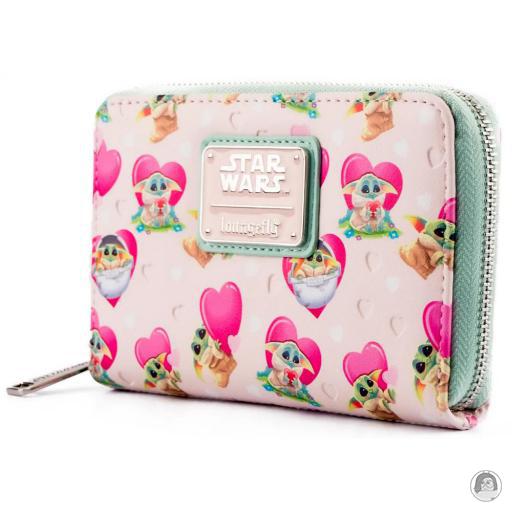 Loungefly Portefeuille zippé Grogu Valentines Star Wars (Star Wars)