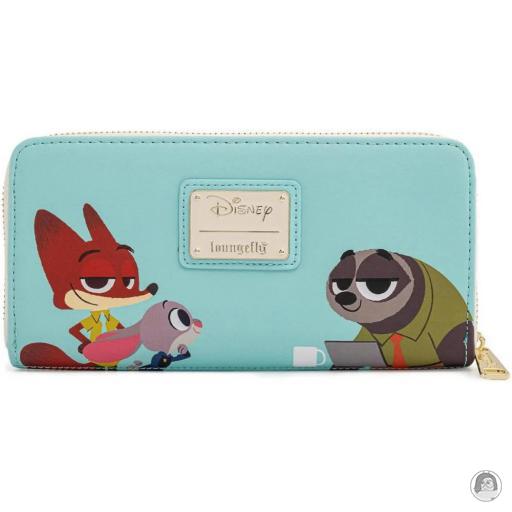 Loungefly Portefeuille zippé Groupe Chibi Zootopie (Disney) (Zootopie (Disney))