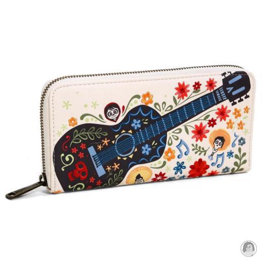 Loungefly Coco (Pixar) Portefeuille zippé Guitare Floral Coco (Pixar)