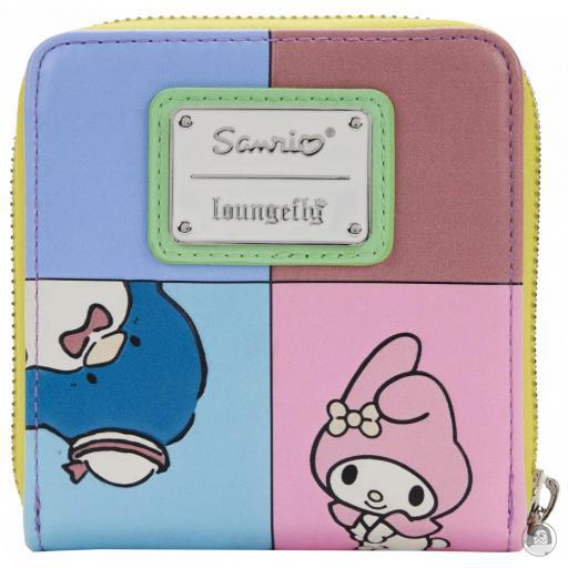 Loungefly Portefeuille zippé Hello Kitty et ses amis Color Block Sanrio (Sanrio)