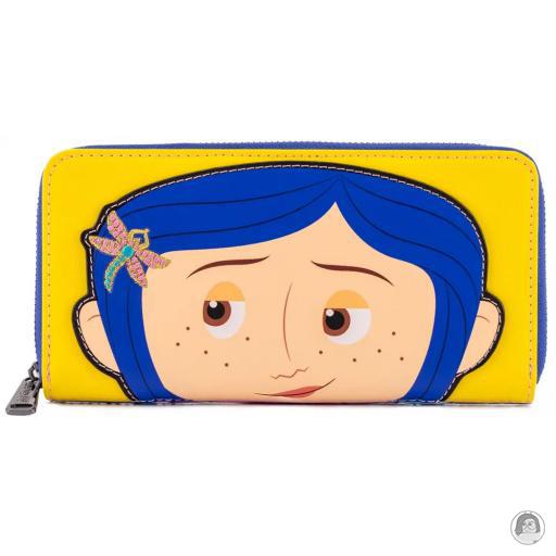 Loungefly Portefeuilles Portefeuille zippé Laika Coraline Imperméable Cosplay Coraline